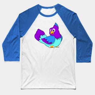 Parrot blue Baseball T-Shirt
